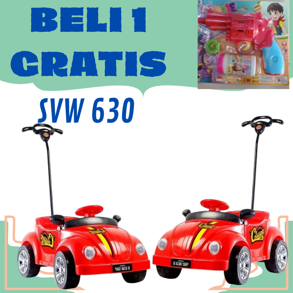Mainan anak mobil on ride Cars SVW 630 BESAR