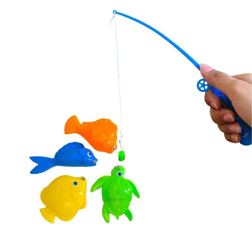 Mainan viral Pancingan Magnet Ikan Plastik