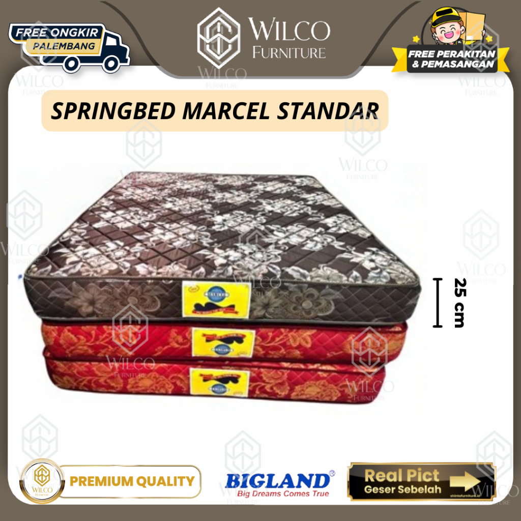 Kasur Matras Marcel Standar By Bigland | Springbed Bigland Murah Palembang