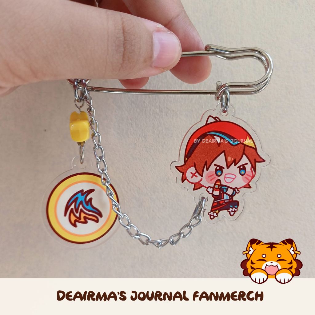 Boboiboy Fanmerch || Boboiboy Pin Charm by Warunk Buldjo