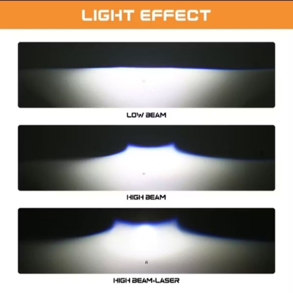 F16 Laser-3.0" high performance LED Foglamp 50watt/ lampu LED Projector FOGLAMP