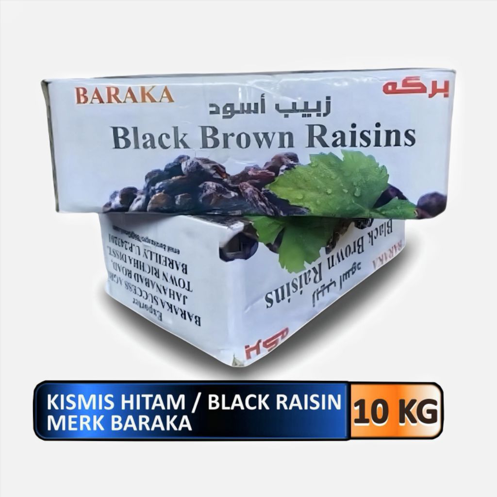Kismis Hitam Black Raisin 10kg