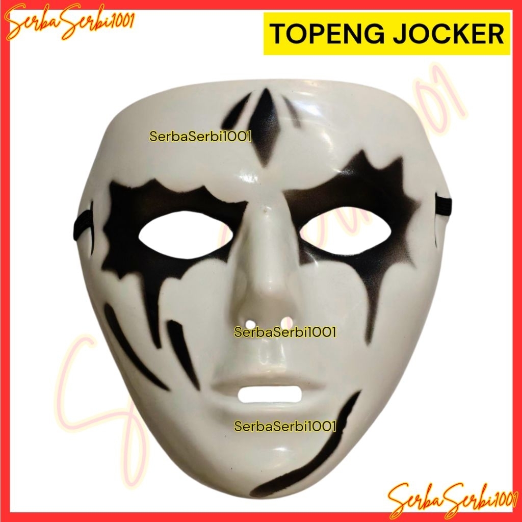 TOPENG JOCKER / TOPENG SERAM / TOPENG BADUT / TOPENG HANTU / HALLOWEEN