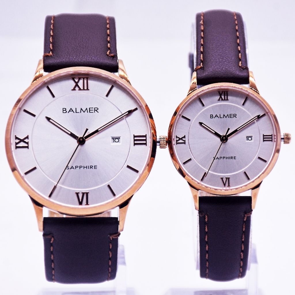 Jam Tangan Wanita Balmer B.2718 Analog Tali Kulit