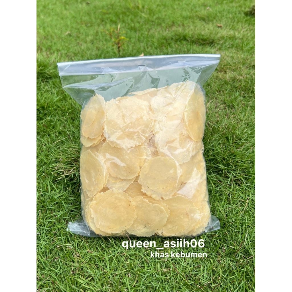 [1 Kg] Emping Melinjo Khas KEBUMEN kemasan 1 Kg/Emping melinjo per 2 biji melinjo/Emping mentah tipi