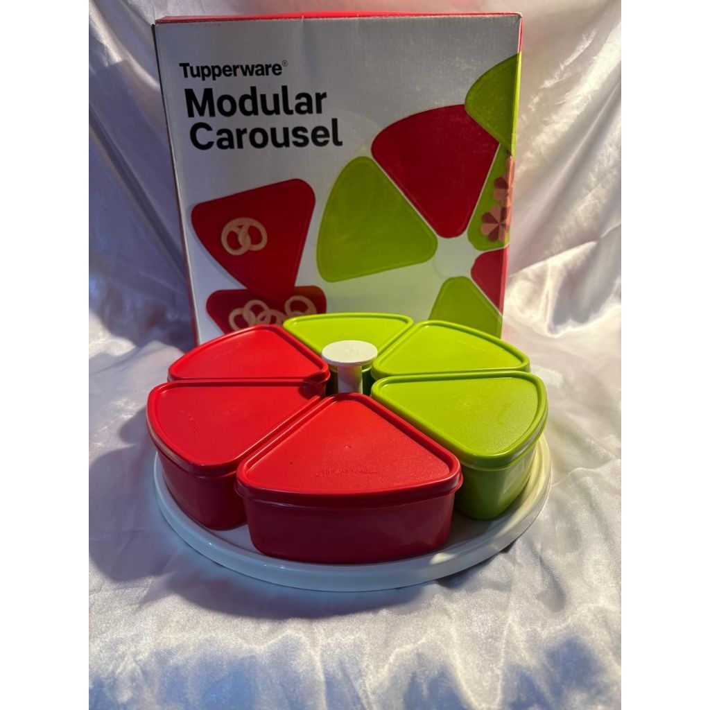 modular carousel tupperware
