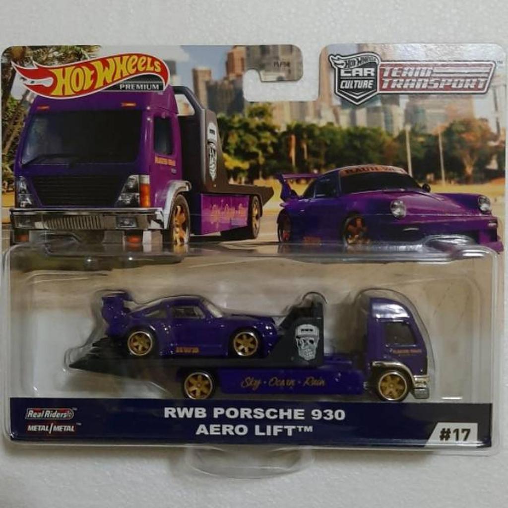 Hot Wheels Team Transport RWB Porsche 930 Aero Lift