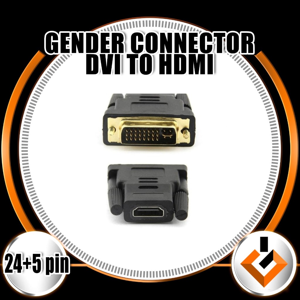 KONEKTOR / CONNECTOR / CONVERTER DVI TO HDMI 24+5 / DVI 24 + 5