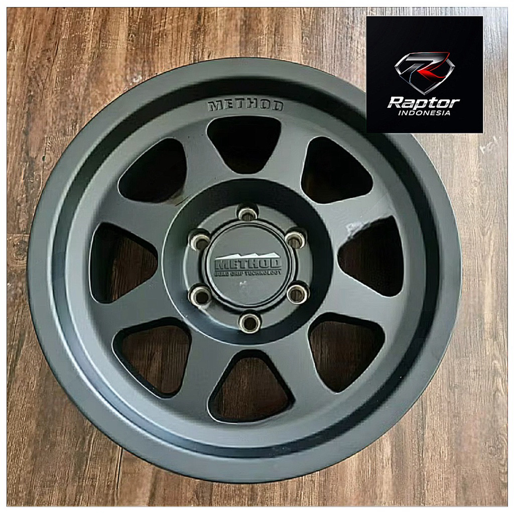 Velg R17 Method Black R17x8.5 6x139.7 Et 0