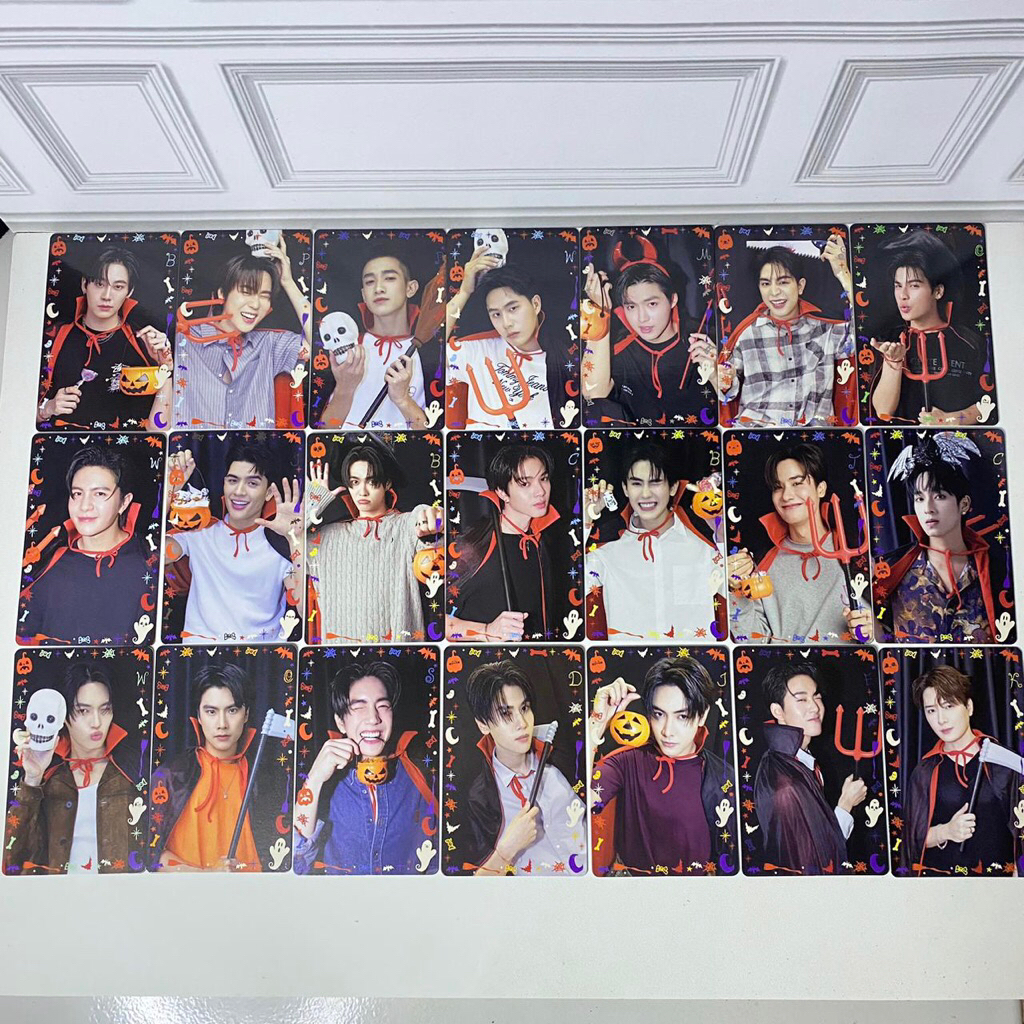 COLLECTIBLE CARD TO CUTE TO SPOOK OFFICIAL GMMTV PC PHOTOCARD GMM TV HALLOWEN BOYS TCTS BOUN PREM PR