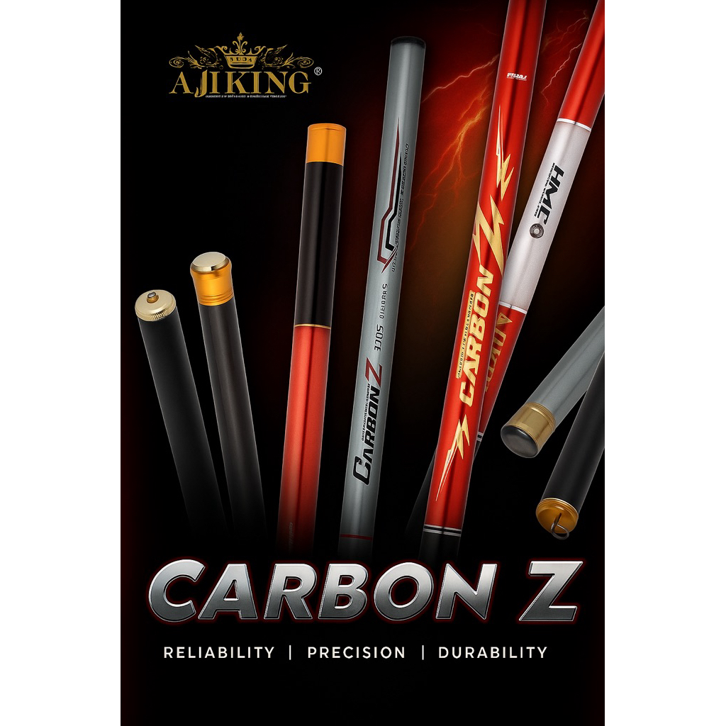 [210/270/300/360] TEGEK AJIKING CARBON Z HIGH CARBON FISHING POLE