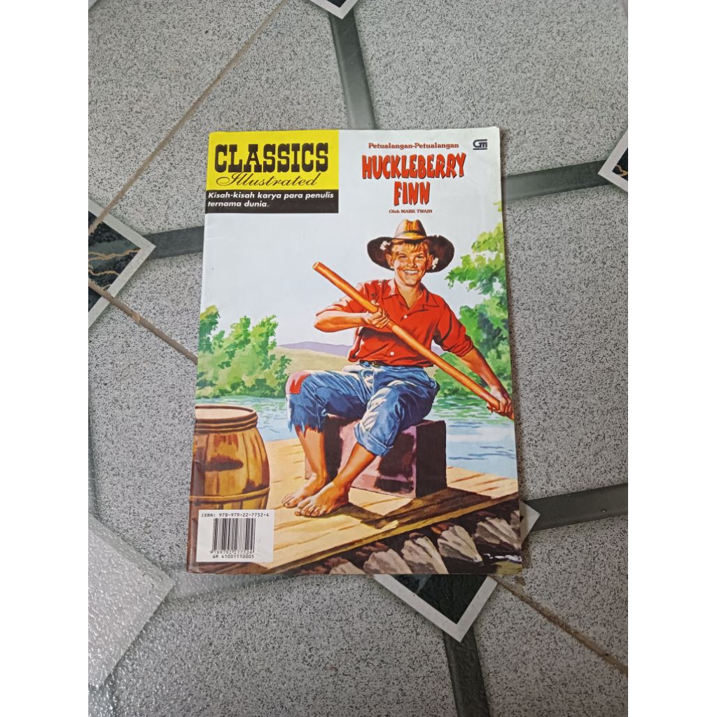 Komik Petualangan - petualangan Huckleberry Finn (Bekas)