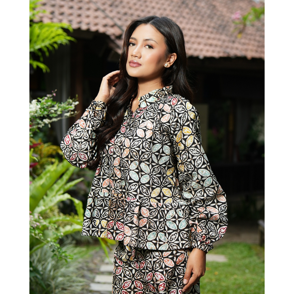 Kanti Batik - CANDRAKIRANA ONE SET - setelan batik modern, batik kekinian, setelan batik premium, ba
