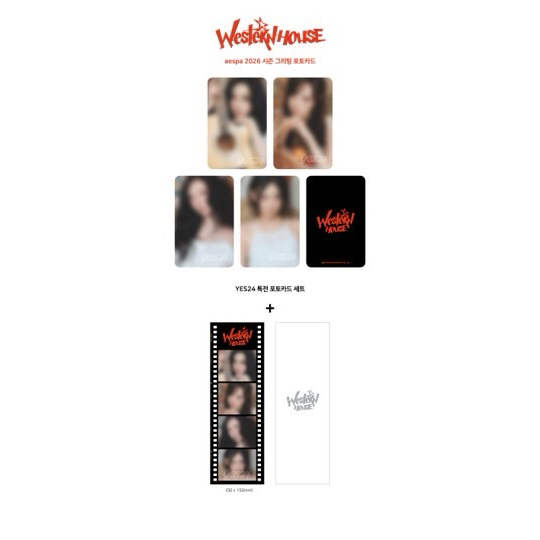 (BACA DESKRIPSI) UPCOMING STOCK AESPA — Seasons Greetings 2026 Official Benefit YES24