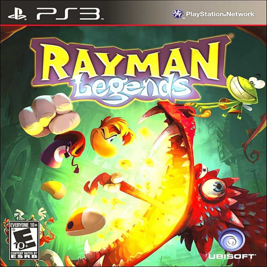 DVD Game PS3 Hen/CFW Rayman Legend