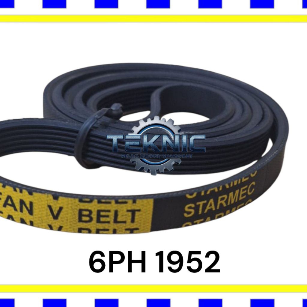 V-BELT PENGERING MESIN CUCI FRONT LOADING 6PH1952 -6PH1952 BELT DRYER STC