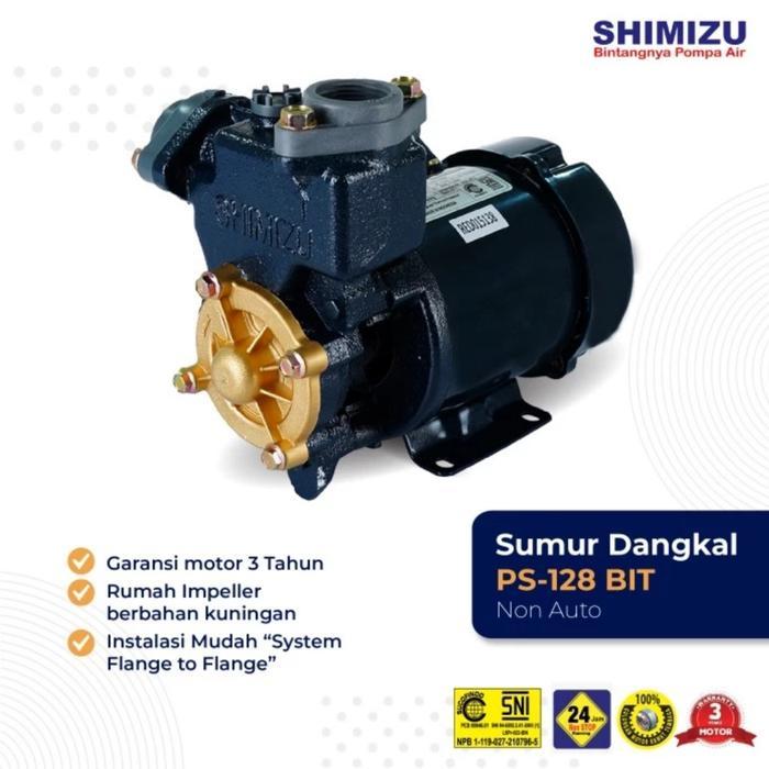 SHIMIZU PS 128 BIT ORIGINAL POMPA AIR SHIMIZU PS128BIT / POMPA AIR MANUAL