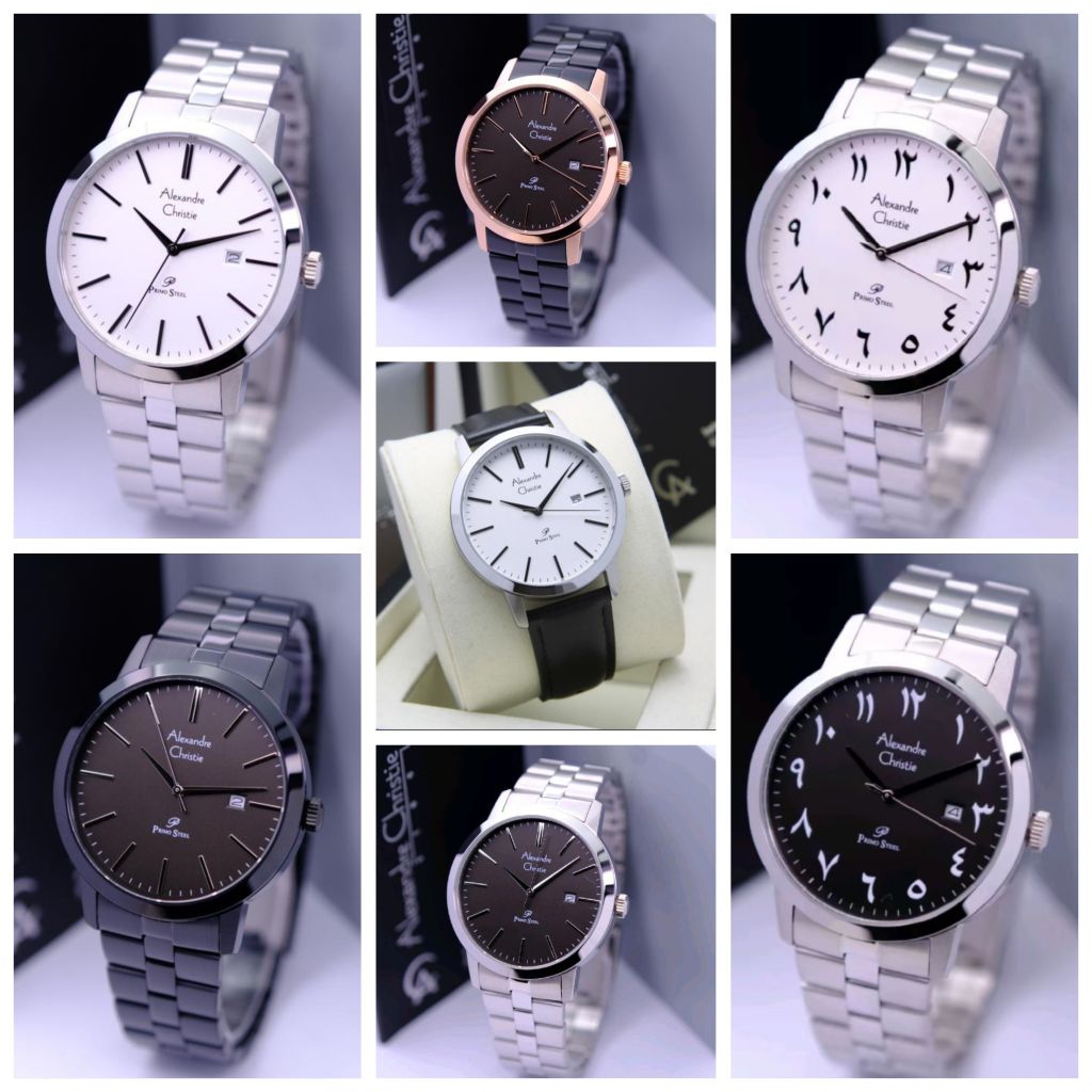 JAM TANGAN ALEXANDRE CHRISTIE PRIA 1007/ AC1007/ AC1007 ORIGINAL
