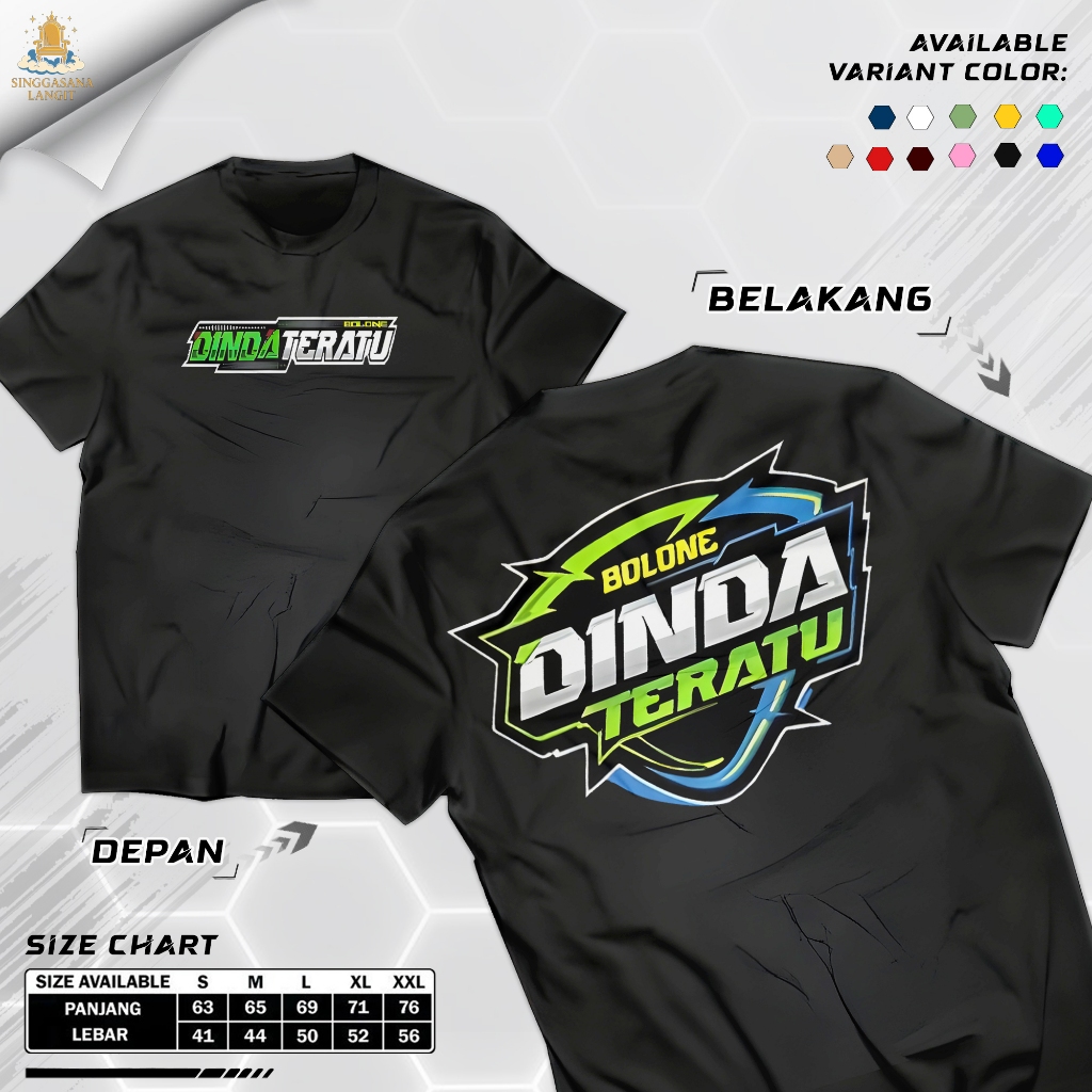 (BEST SELLER) Kaos T-shirt Viral Fansbase Dinda Teratu lengan pendek sobat ojing pati jepara blora r
