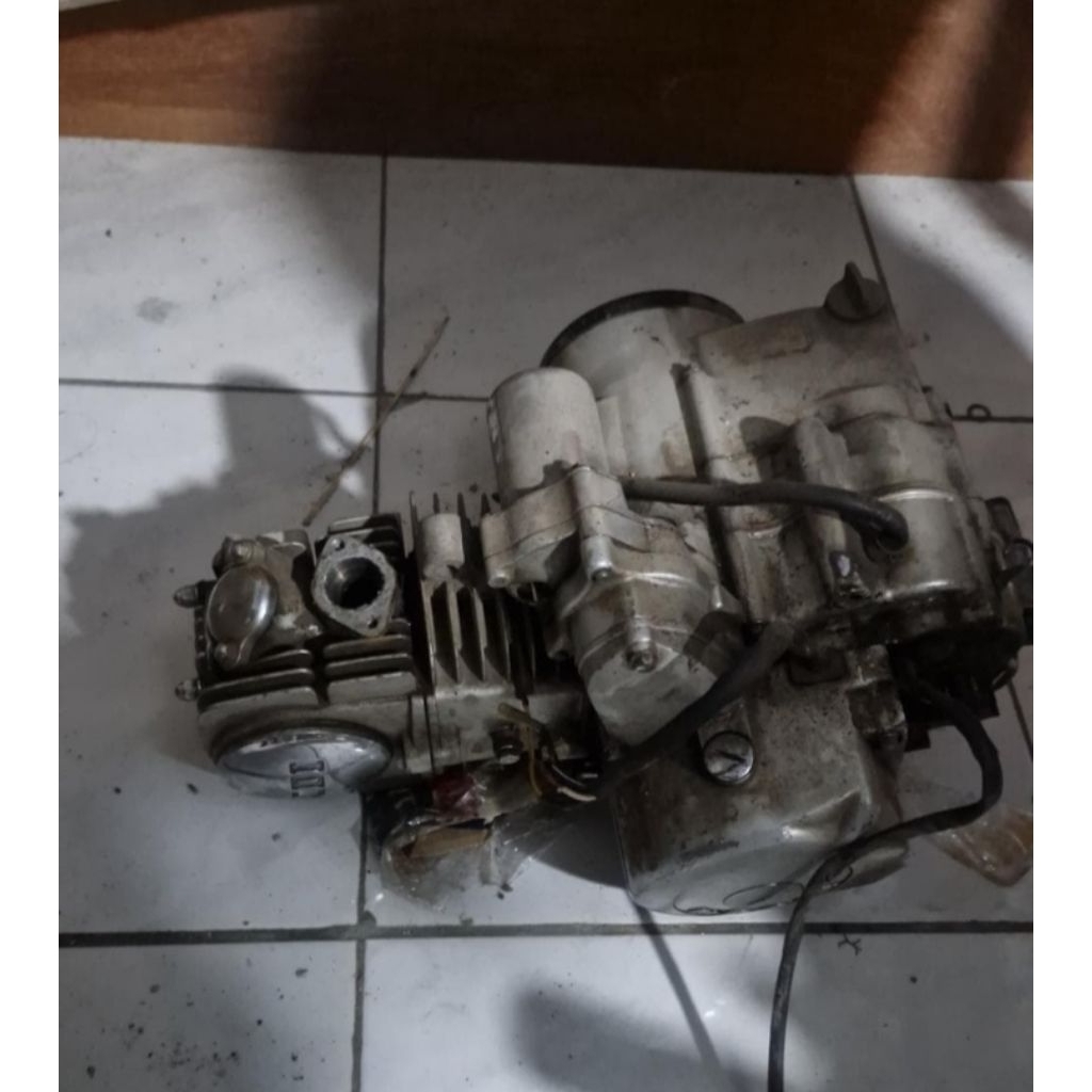 Glundung Engine Set Mesin Motor Supra x Lama Mocin 124 125 CC Garuda Bangau Kanzen Gaza Jialing Tosa