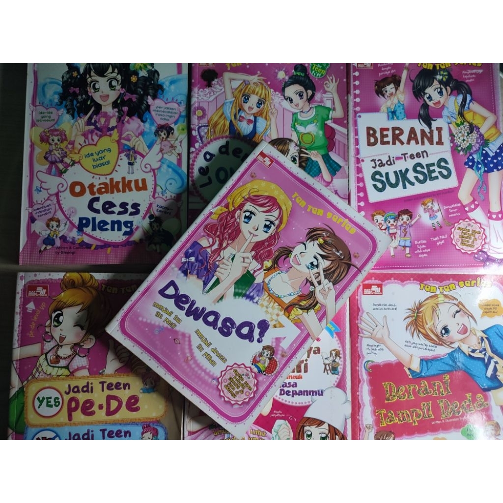 buku komik ten ten series