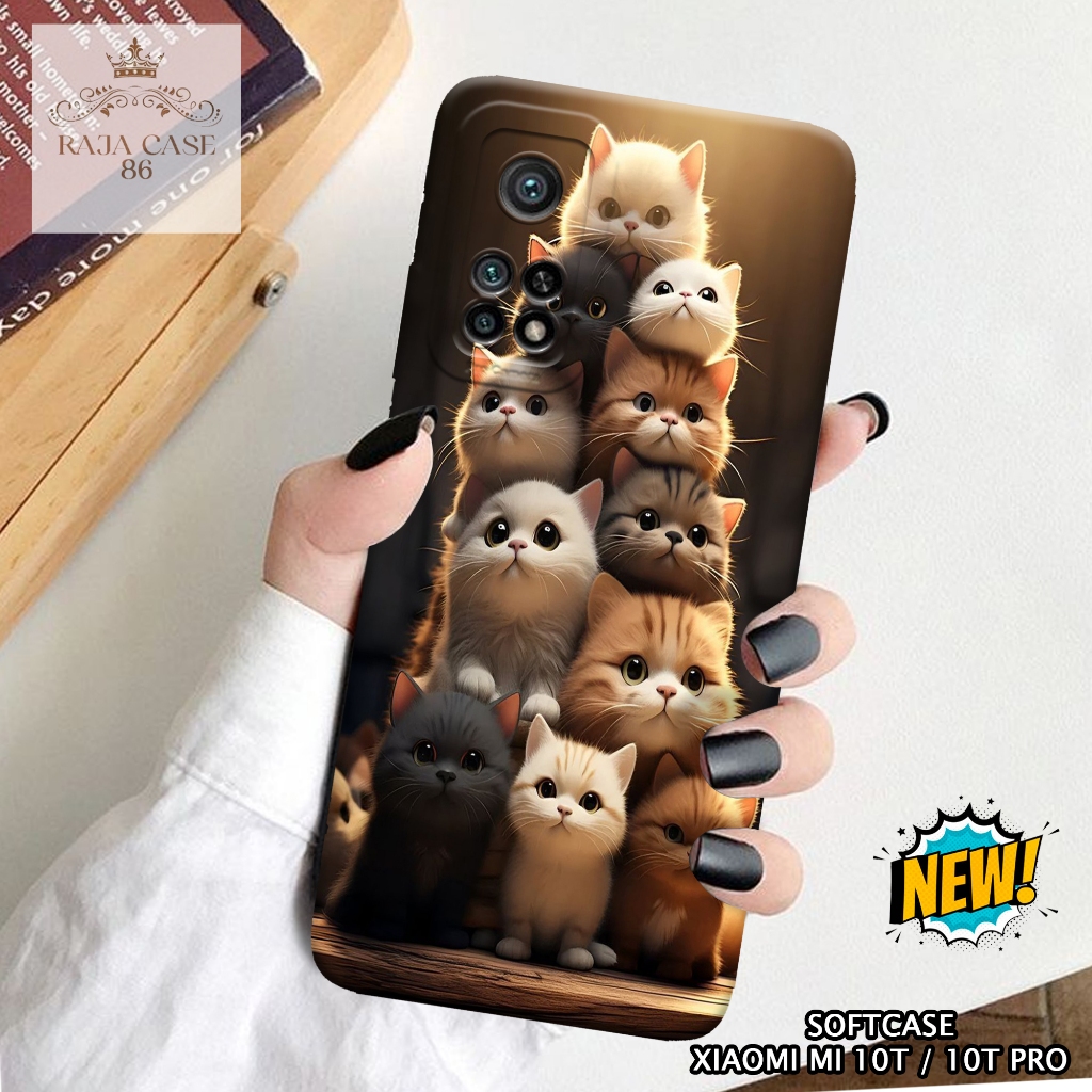 Case Xiaomi Mi 10T / 10T Pro - casing Xiaomi Mi 10T - Motif case Cats - Pelindung handphone - Xiaomi