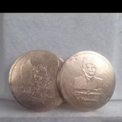 Reflika Koin Mas Suu karn0/Garud4/Rajaah Bahan Kuningan Sari