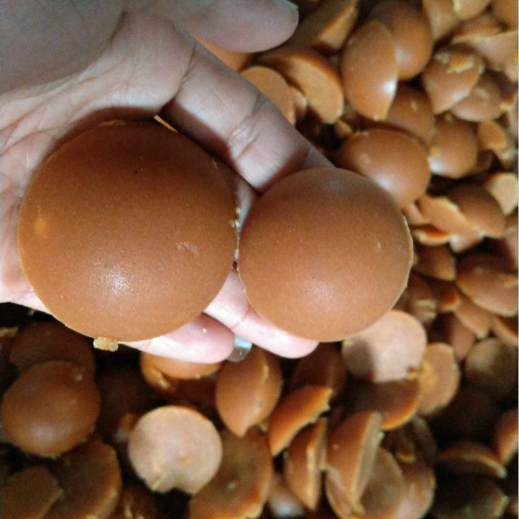 gula merah Jawa asli nira tebu cetakan dakon kecil"kemasan 1kg
