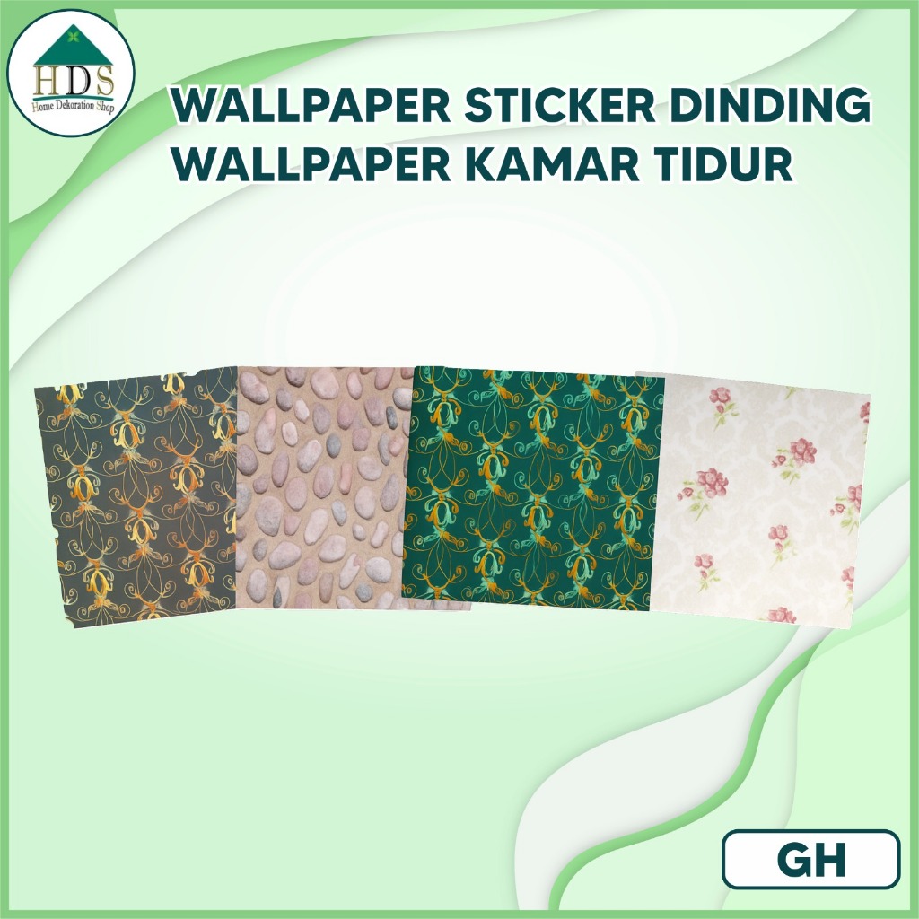Wallpaper Dinding Shabby Stiker Dinding Untuk Kamar Tidur Wallpaper Stiker 8 meter Murah