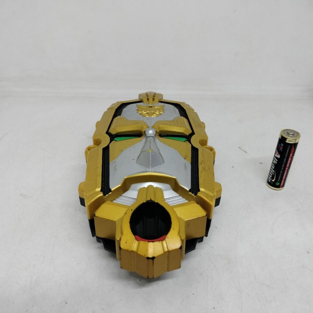 Bandai Power Ranger Megaforce Deluxe Gosei Card Reader Realpic sesuai foto