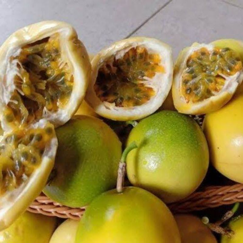Buah Markisa Kuning Segar 1 KG Asam Manis