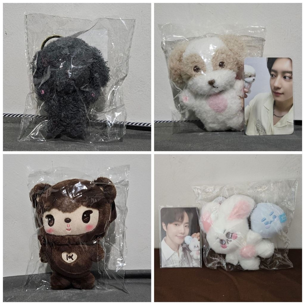 [READY] KYUNGSOO ZZIRANG-E + XIUMIN 15 CM + KAI HINGGU