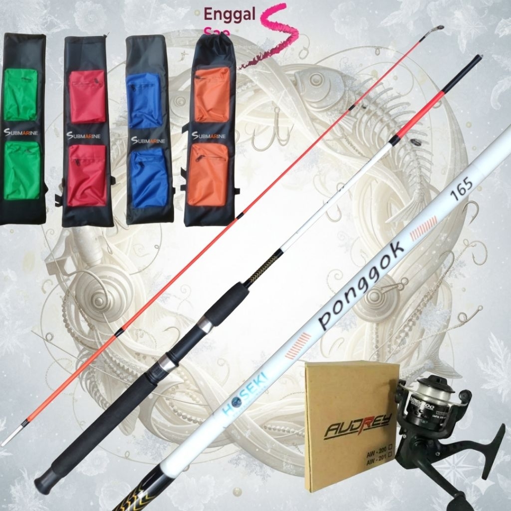 JORAN SPINNING JIGGING BC HOSEKI PONGGOK 150 165 180 198