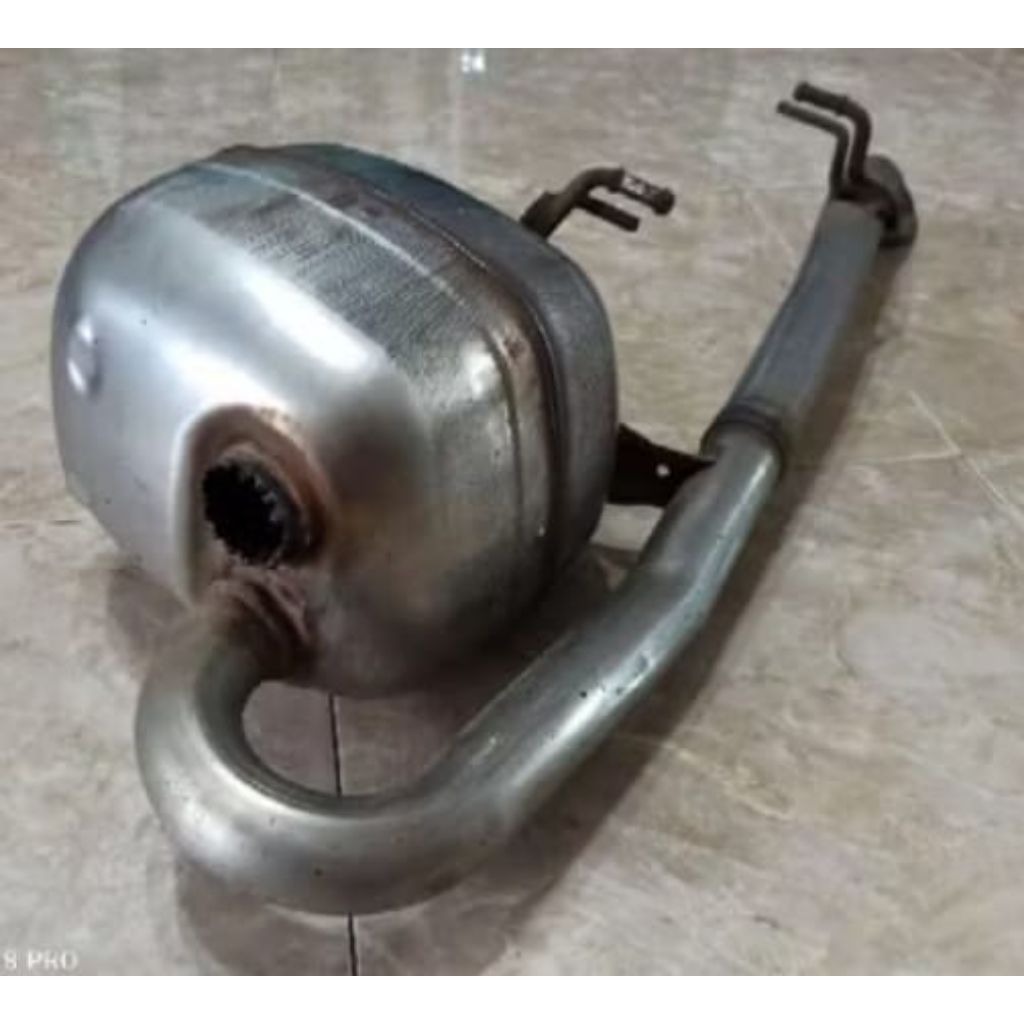 tabung knalpot belakang Toyota Vios gen 2 ,gen 3 copotan original