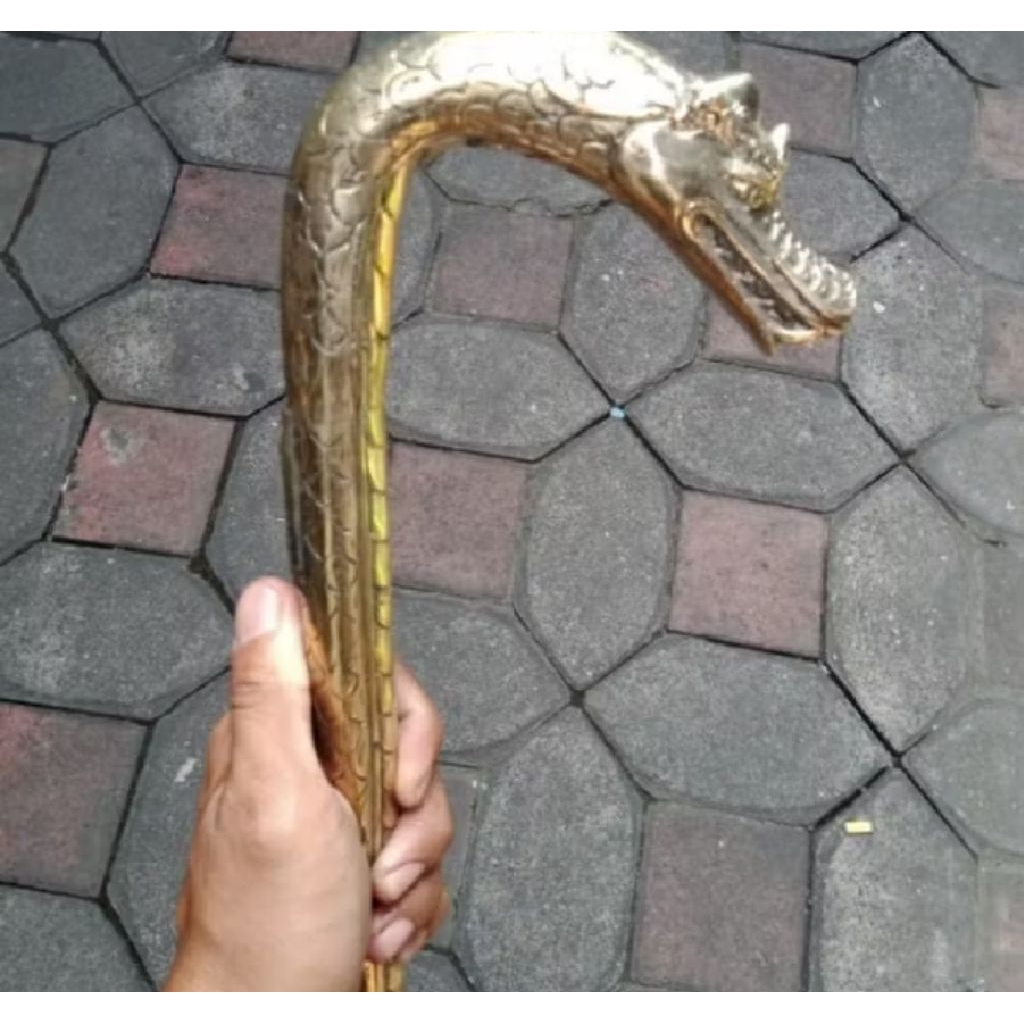Tongkat Teken Kuningan