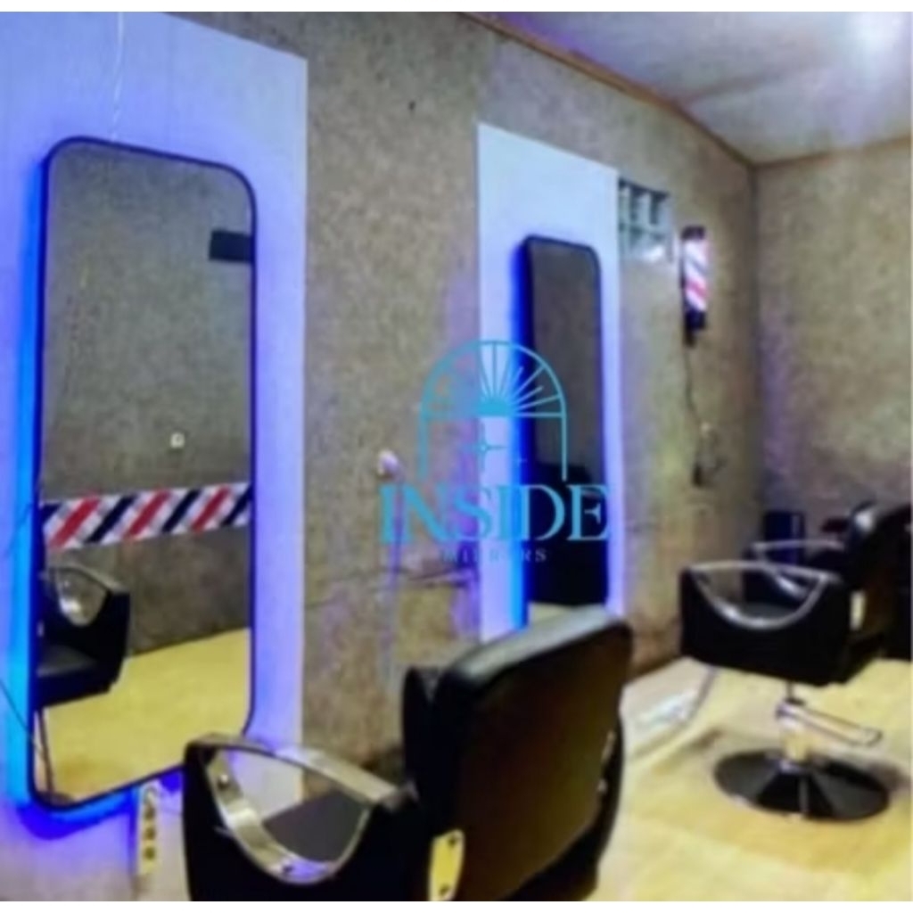 Cermin Led touchscreen aestetik- Cermin rias LED - Bisa custem