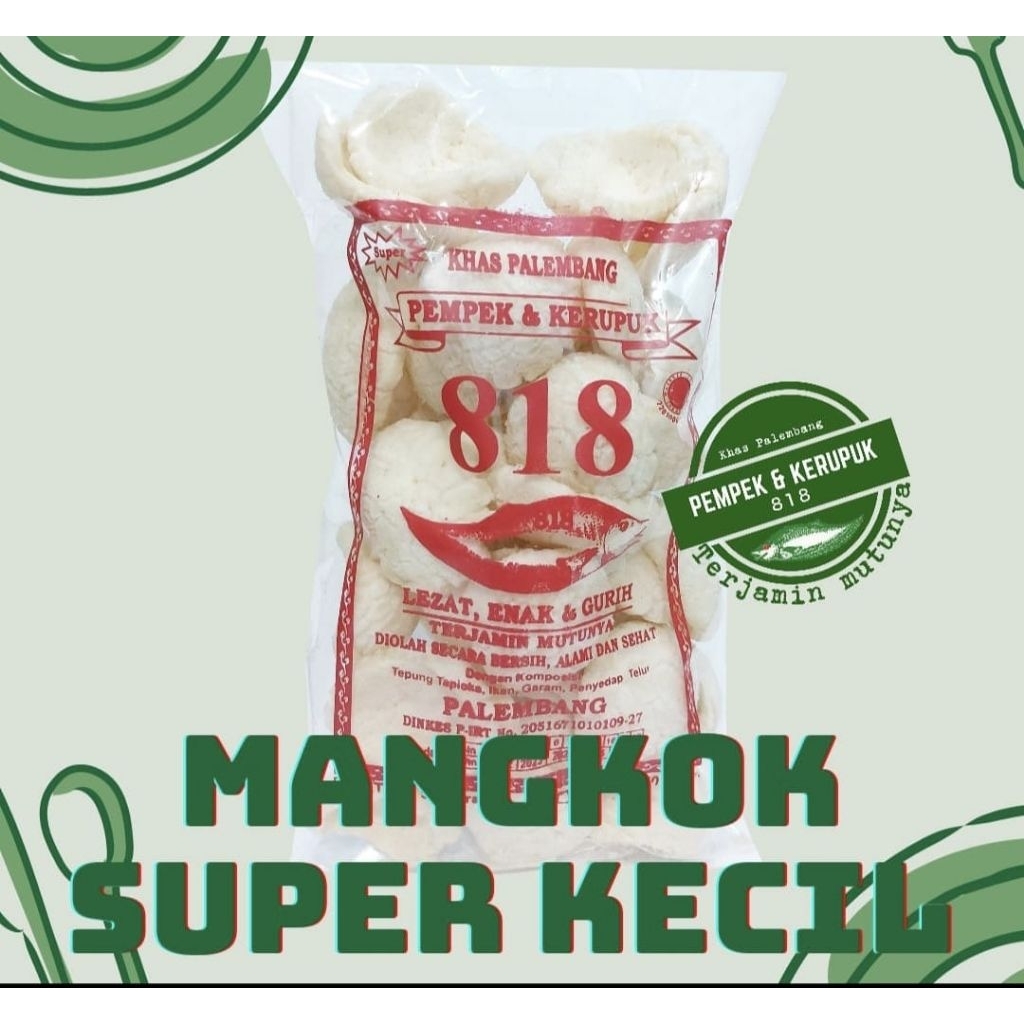 KERUPUK MANGKOK SUPER 818 (ISI 4BKS) 250GR