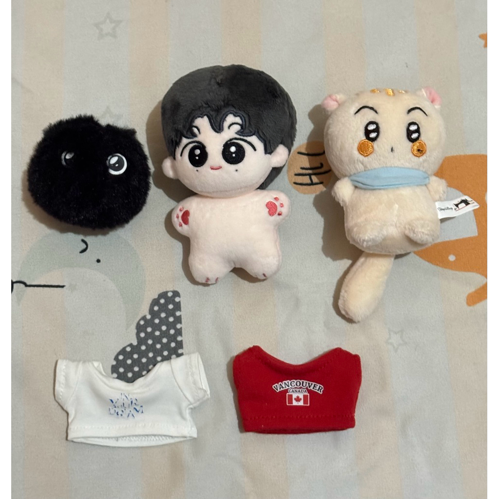 Doll Boneka Mark Lee NCT + Baju Boneka 10cm
