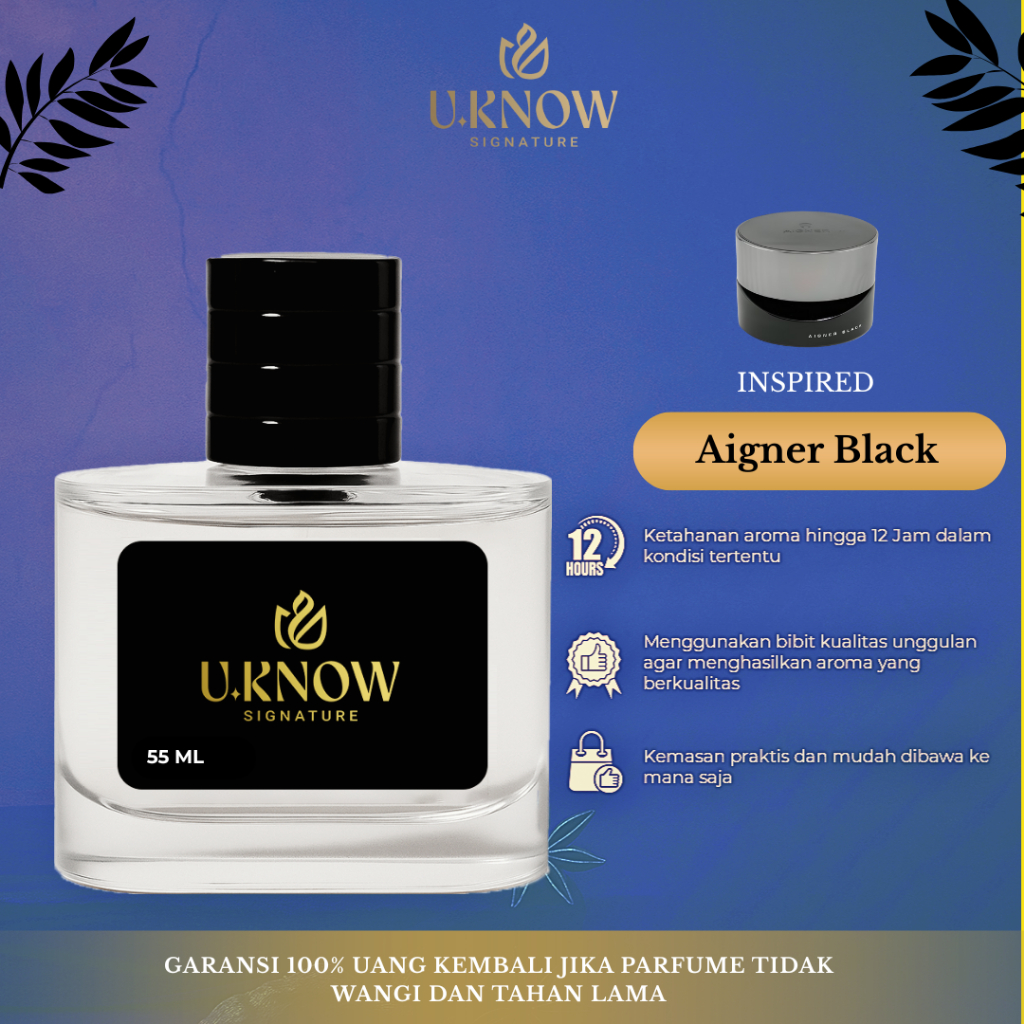 AIGNER BLACK - Favorite Parfume  - Parfume Best Seller Pria by U.Know Signature