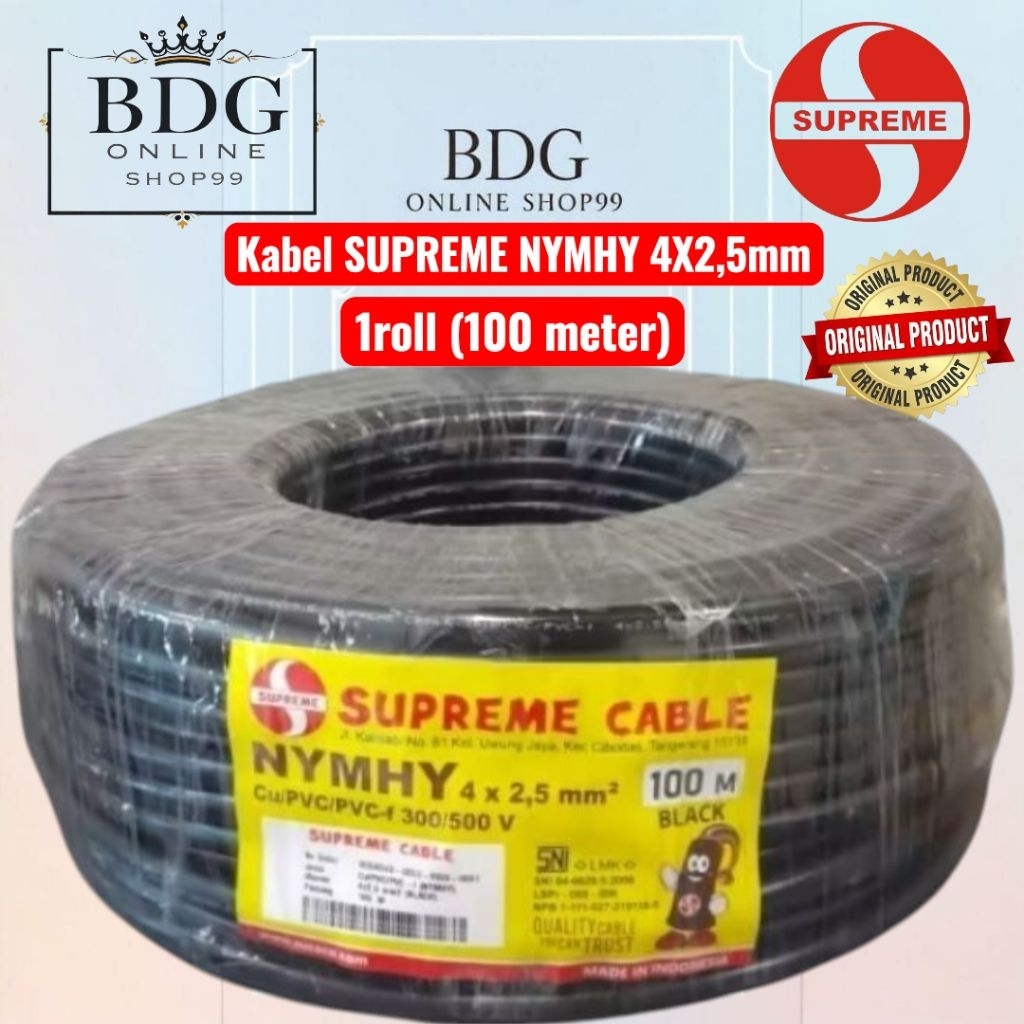 Kabel supreme NYMHY 4x2,5mm SUPREME NYMHY 4X2,5mm SERABUT