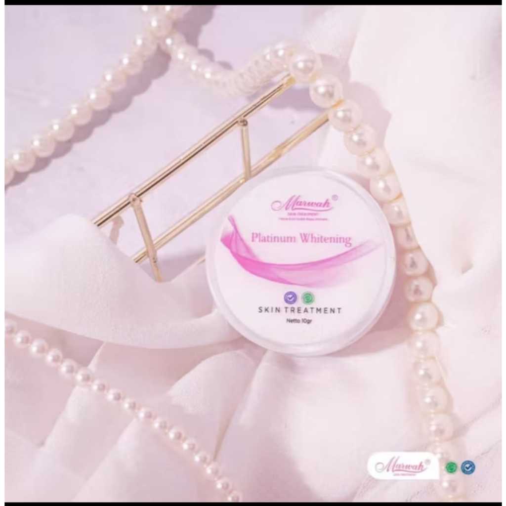 Night Cream Platinum Marwah Skincare Original