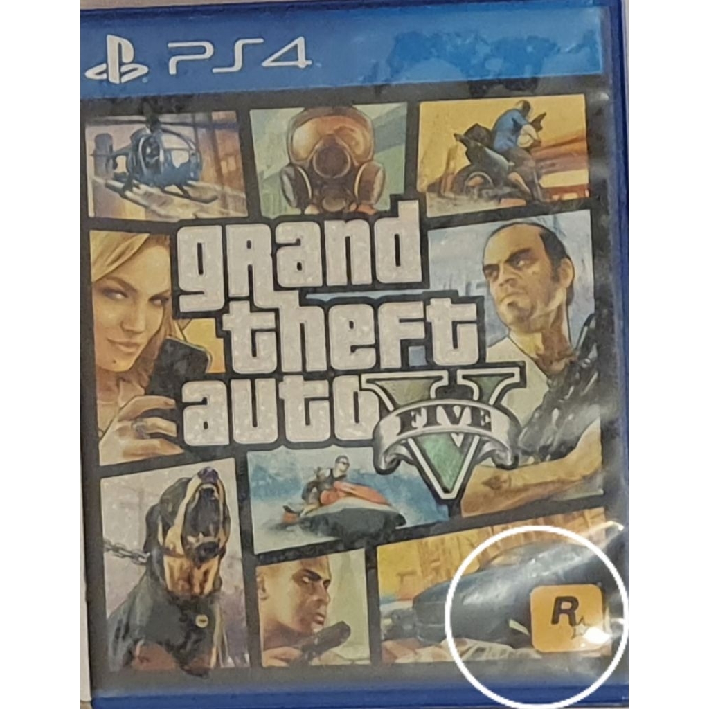 Kaset BD PS4 GTA V Premium + Maps