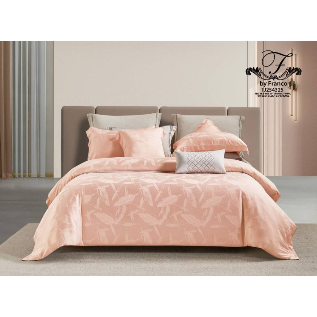 Sprei Set Bedcover KingKoil Sutra Tancel Organik Sprei Sultan Mewah Warna Motif Terlengkap Terbaru