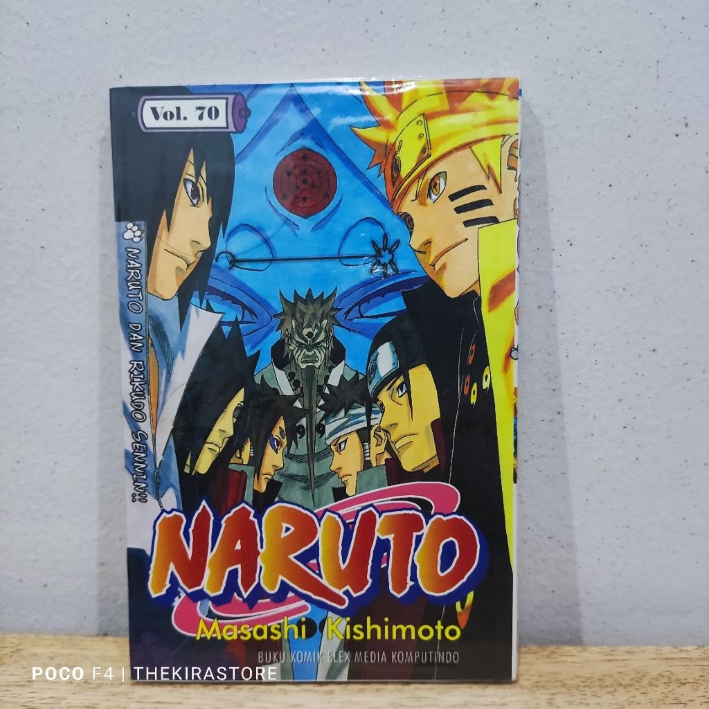 Komik Naruto Vol 70 + sampul (preloved)
