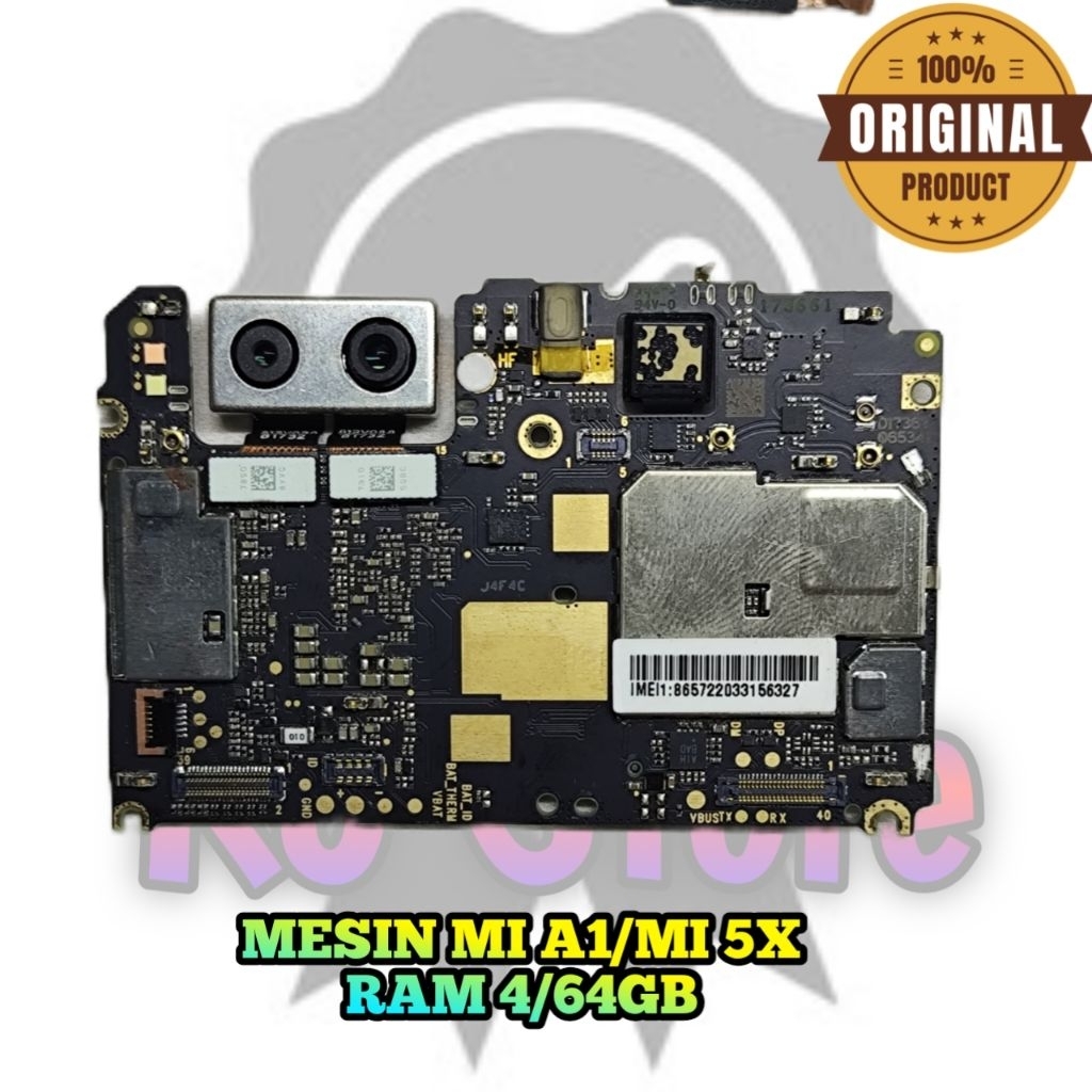 MESIN XIAOMI MI A1/MI 5X RAM 4/64GB NO POLA