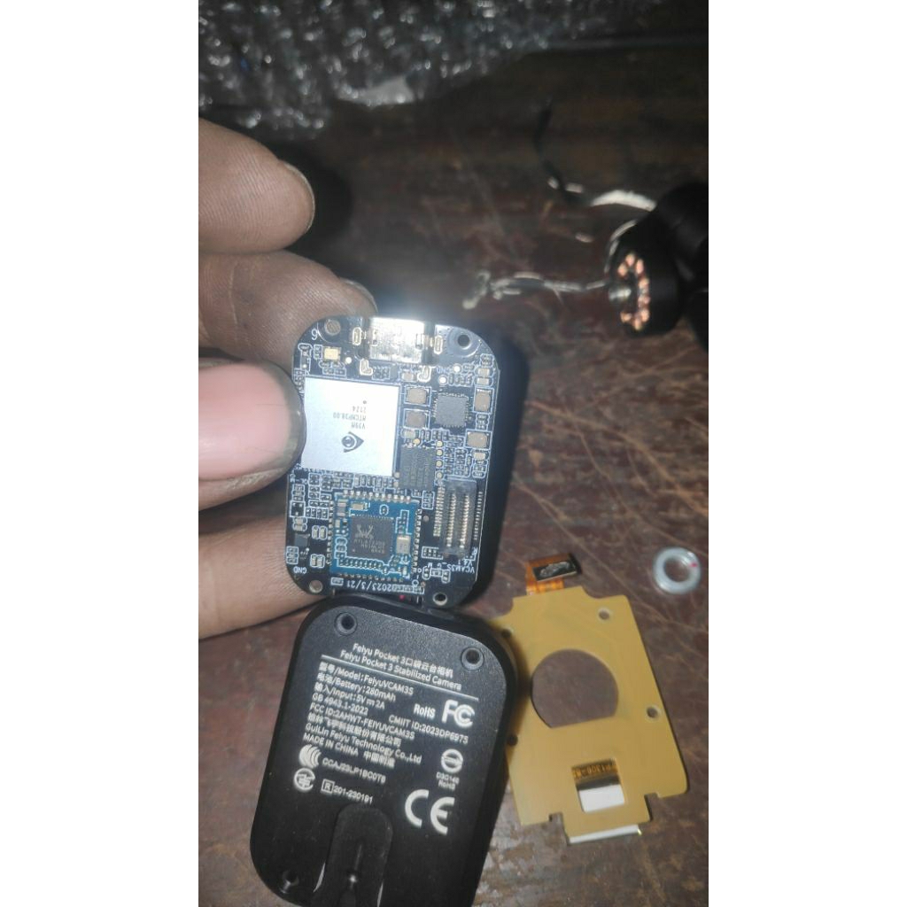 part feiyu pocket 3 masih on