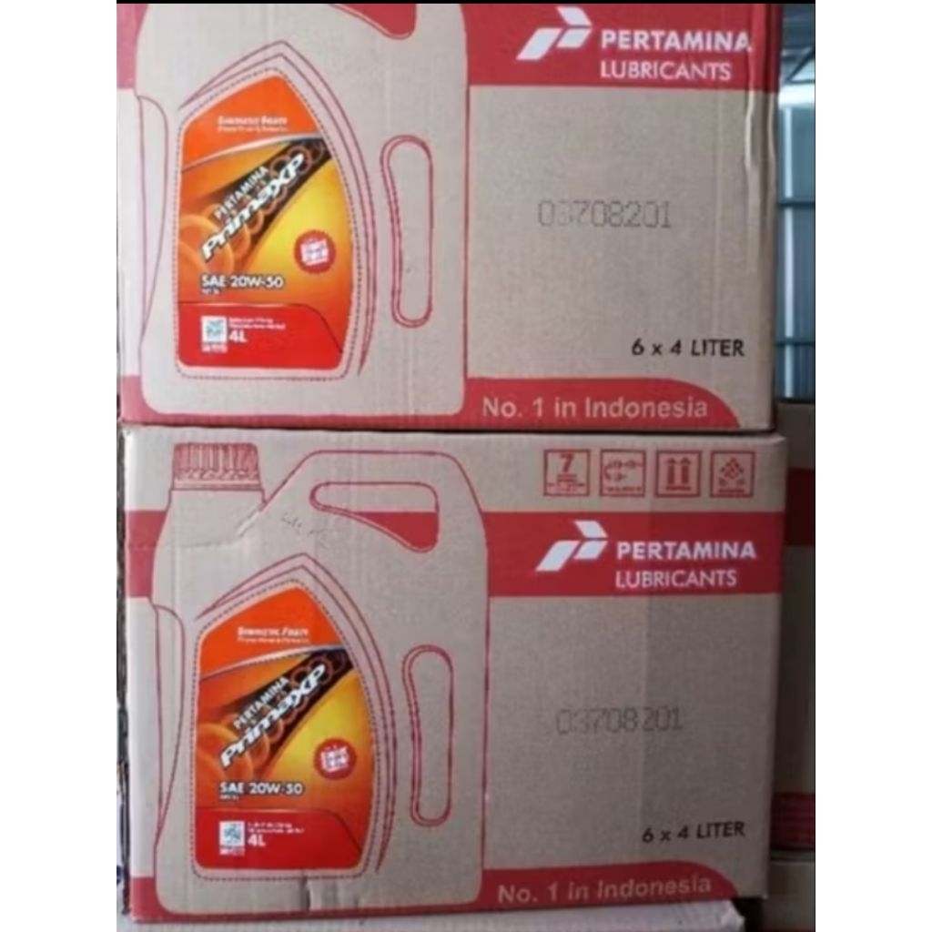 OLI PERTAMINA PRIMA XP SAE 20W-50 4 LITER 1 Dus