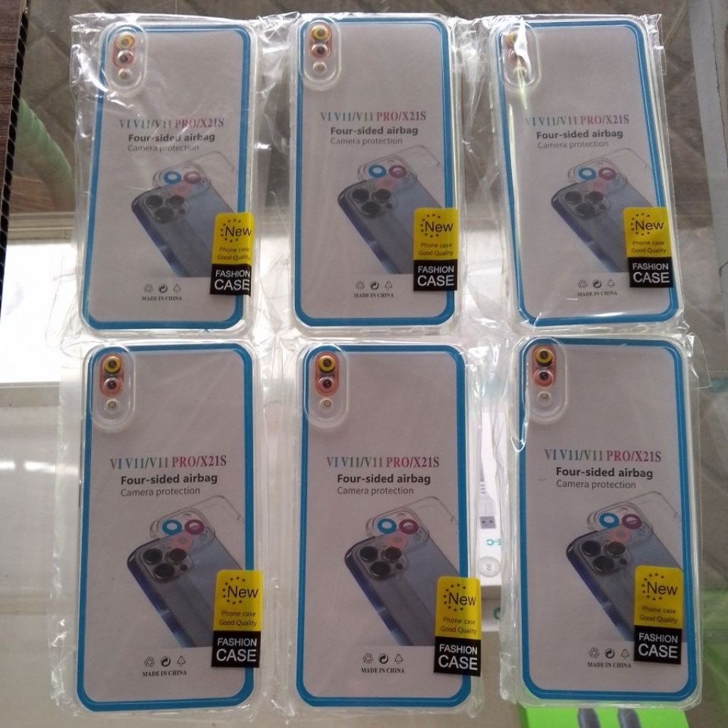 Softcase Silikon Casing Clear Vivo V11 / V11 pro / x21s