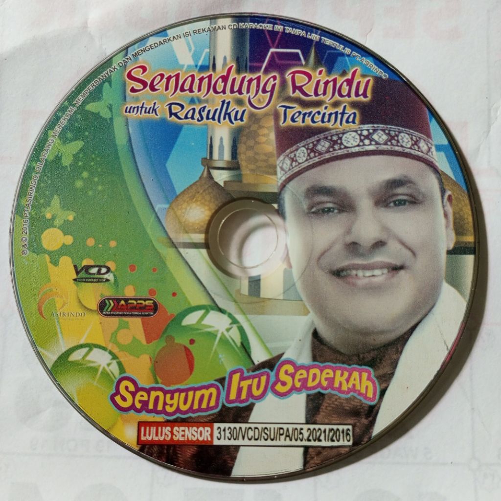 VCD Karaoke Haddad Alwi Senyum Itu Sedekah