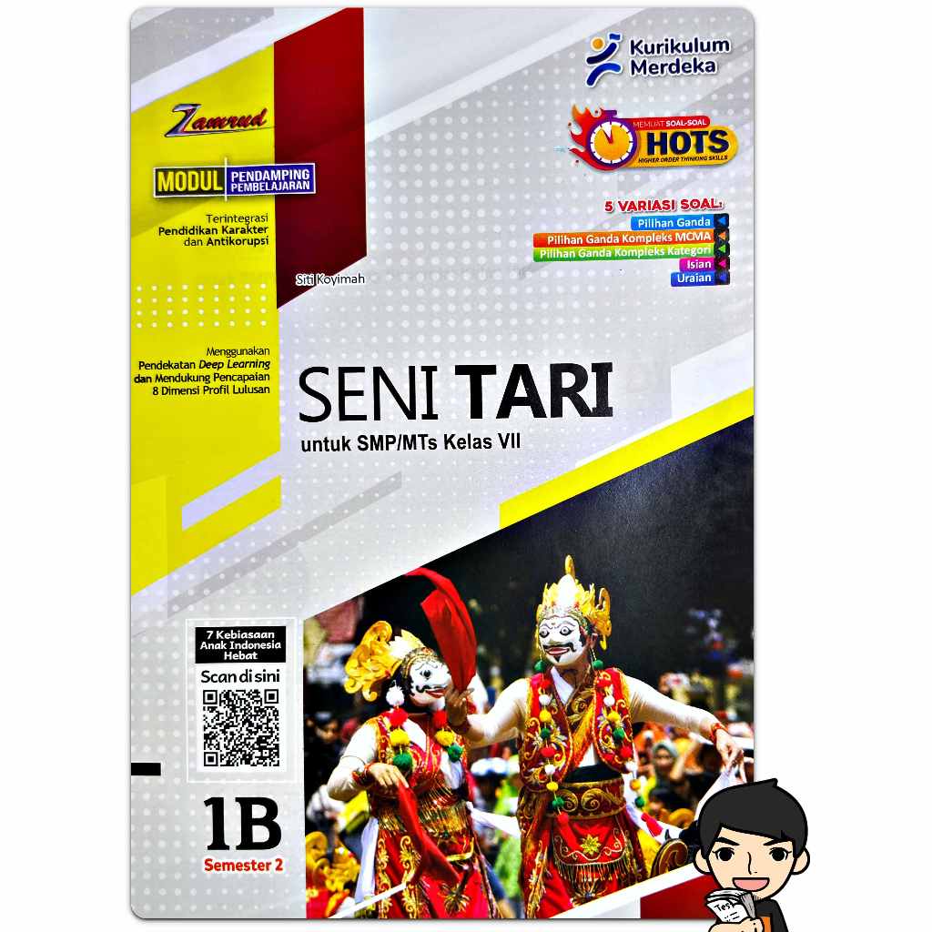 LKS SENI TARI SMP KELAS 7 SEMESTER 2 2025-2026 DEEP LEARNING KURIKULUM MERDEKA | ZAMRUD PUTRA NUGRAH